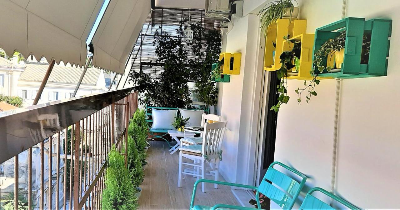 Aay- Best Corfu Town & Sea Apart 2Bedroom Renovated + Lift / Comfy&Design+Wifi Экстерьер фото